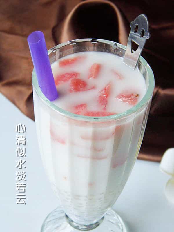 西瓜椰漿西米露
