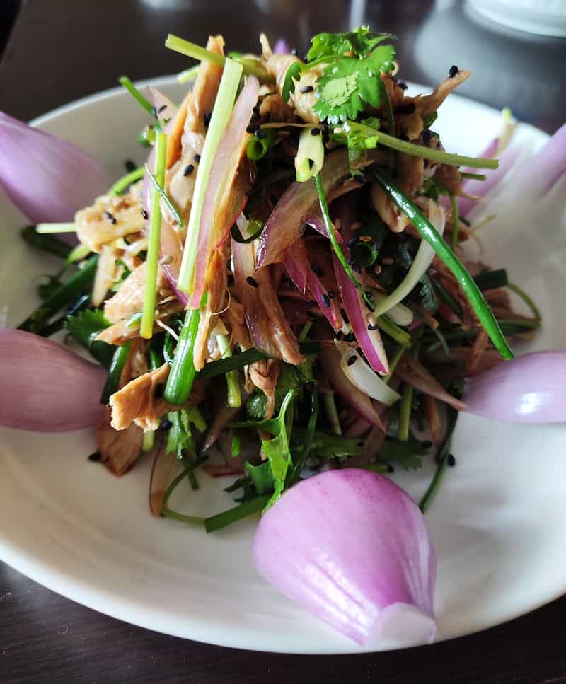 香菜雞肉絲