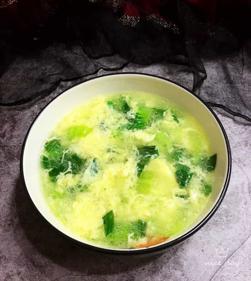 油菜蛋花湯