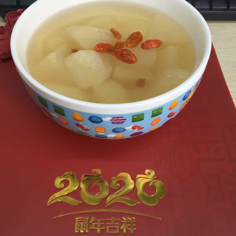 冰糖雪梨湯