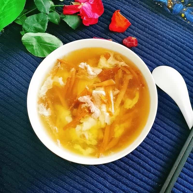 黃花菜肉片湯