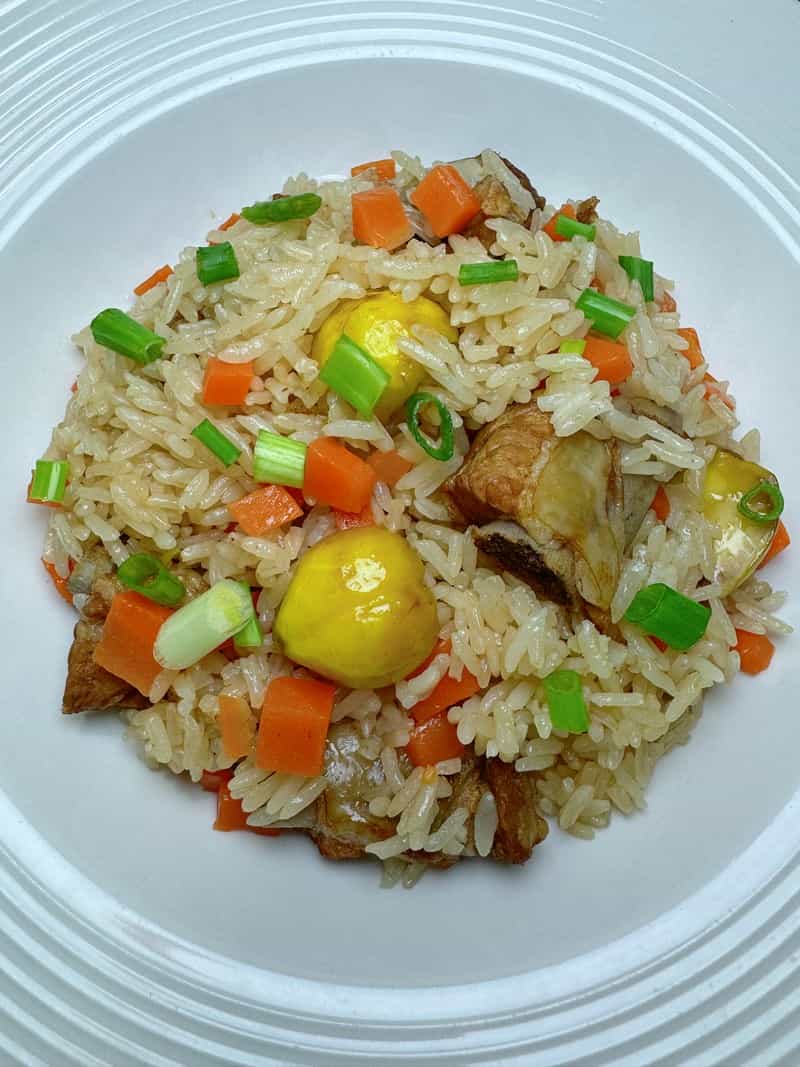 栗子排骨燜飯