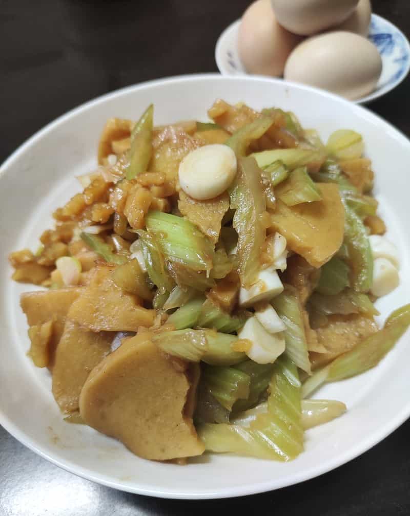 黃米粿炒西芹