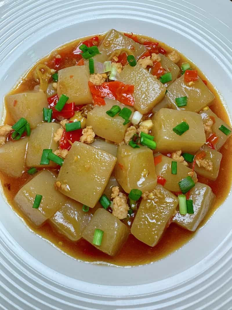 剁椒肉沫魔芋