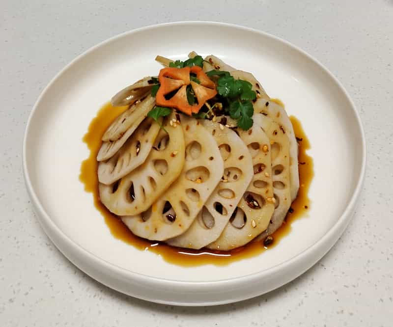 涼拌藕片
