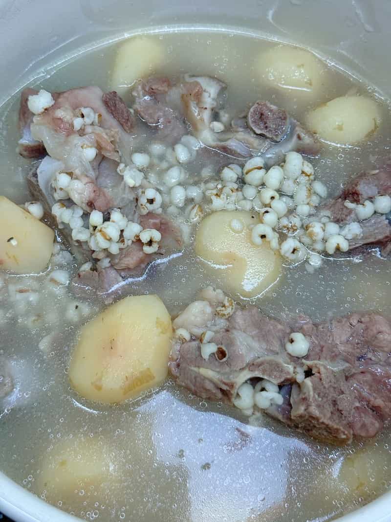 馬蹄薏米大骨湯