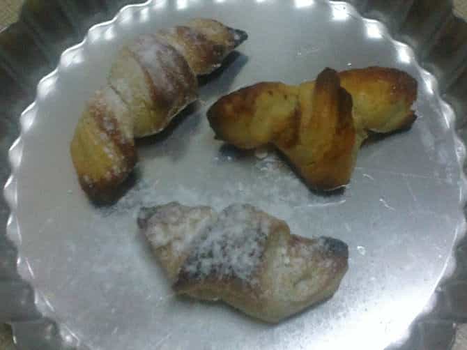 酥皮牛角包