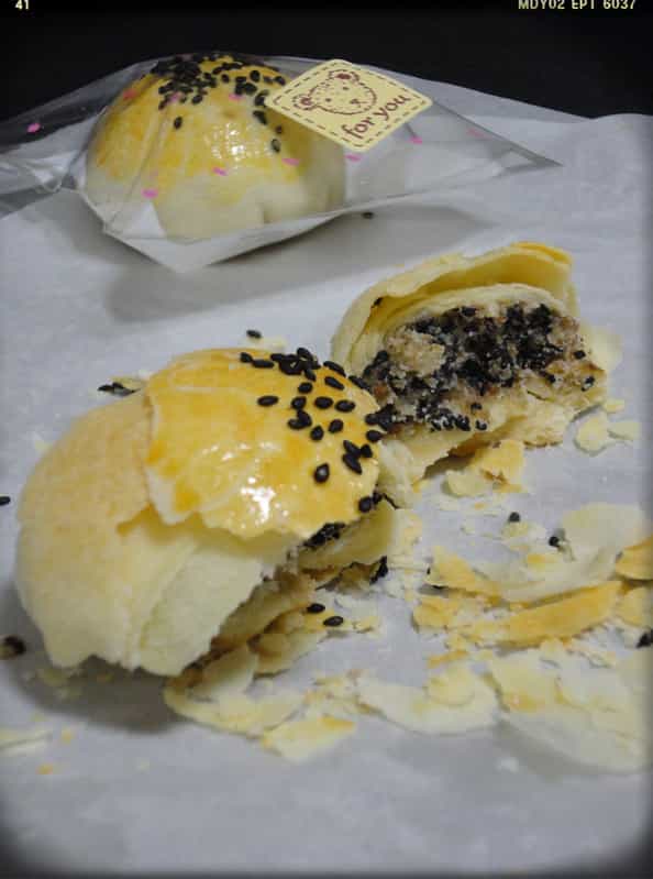 椒鹽黑芝麻酥餅