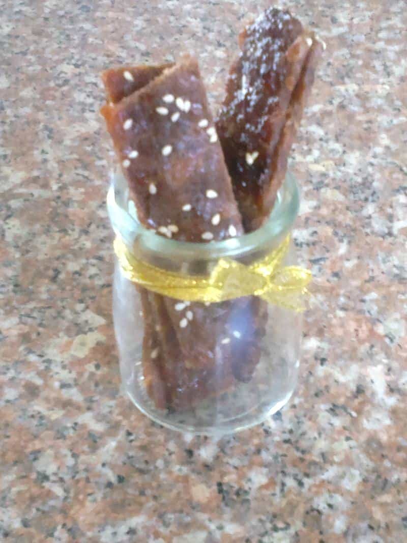 自製豬肉脯