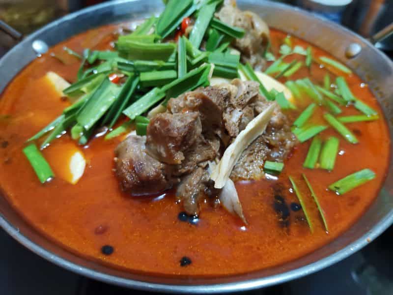 羊蝎子火鍋