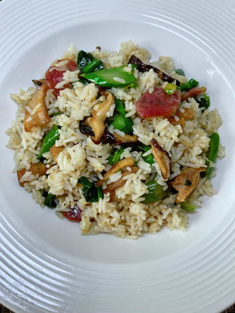 芥藍臘腸炒飯
