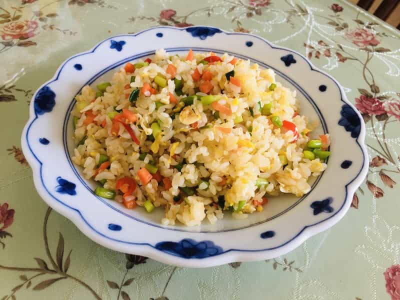 三色炒飯