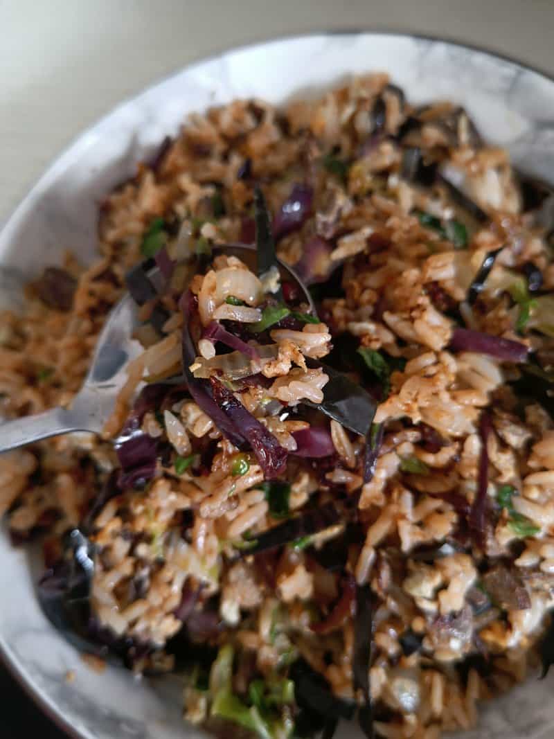 蔬菜蛋炒飯