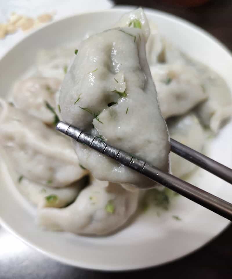 小茴香雞蛋餃