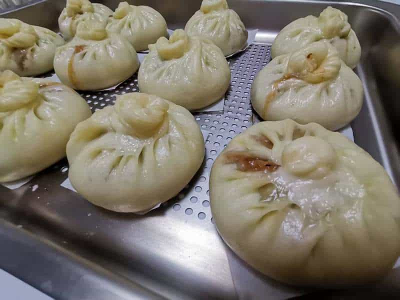 蒸包子