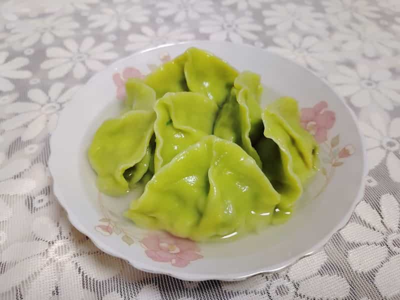 薺菜冬筍豬肉餃