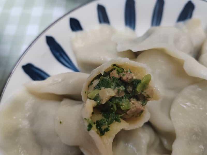 薺菜餃子