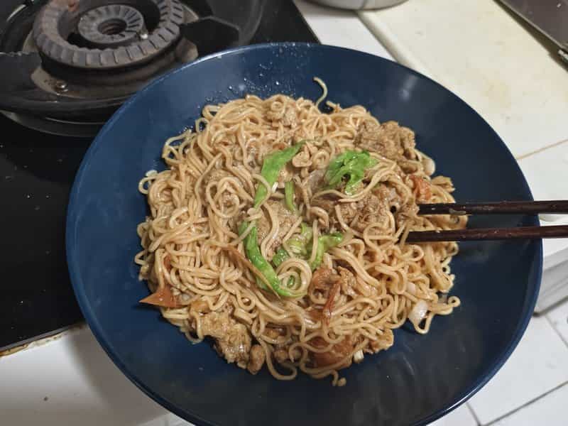 炒泡麵
