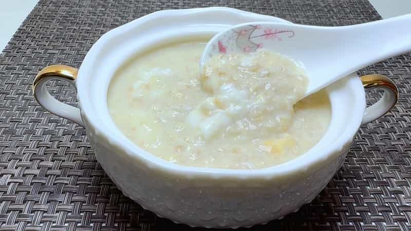 奶香燕麥蛋粥