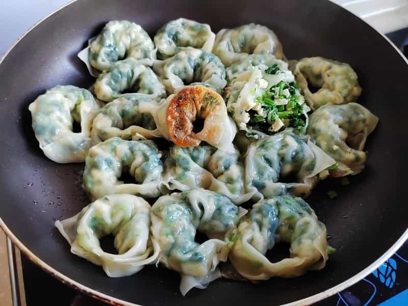 生煎芥菜豆腐餛飩