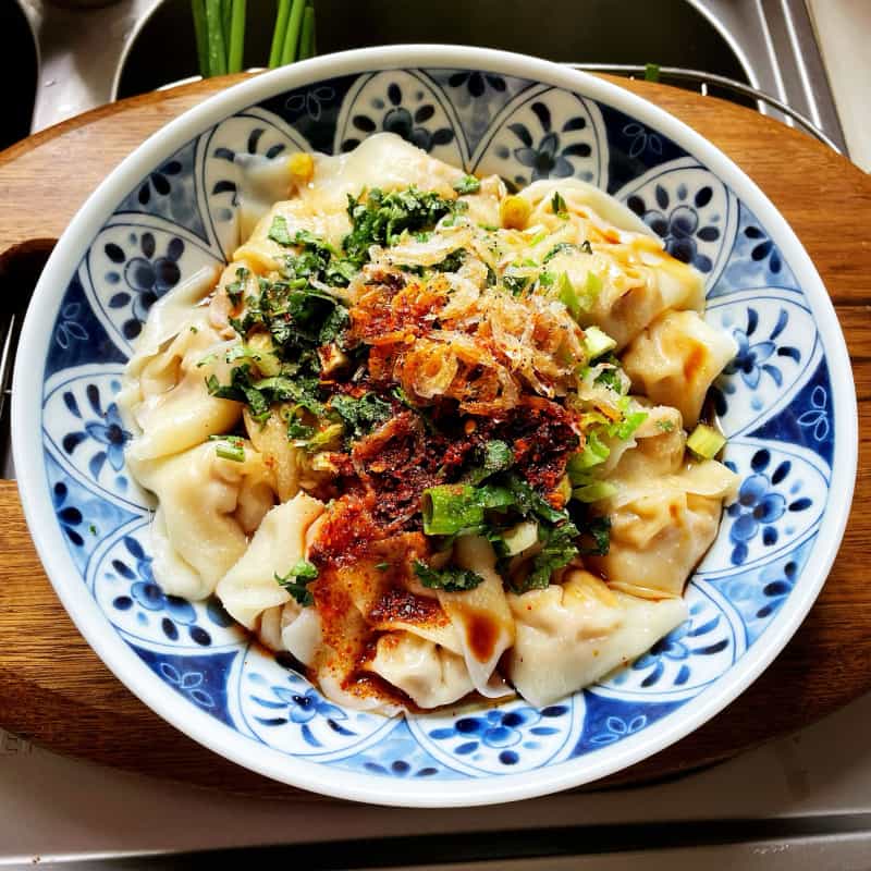 玉米鮮肉餛飩