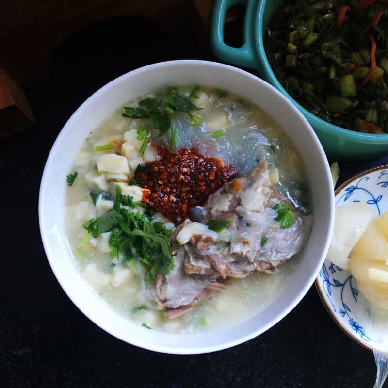 家常羊肉泡饅