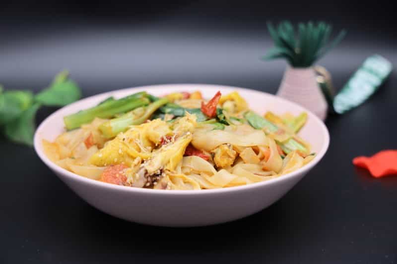 手撕雞炒河粉