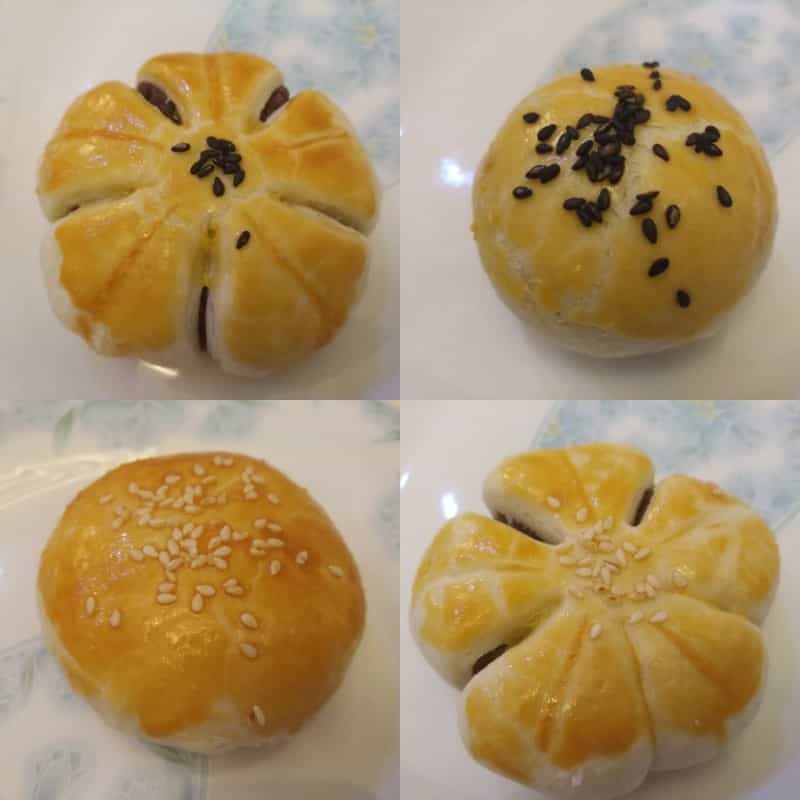 豆沙蛋黃酥