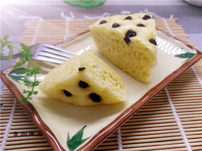 南瓜葡萄乾發糕
