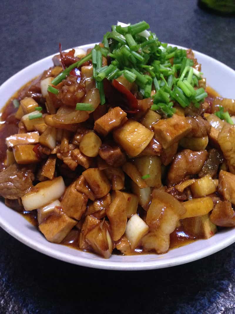 自炒滬味辣肉配料