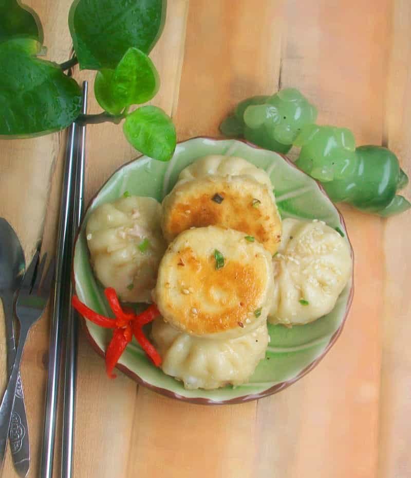 脆生煎包