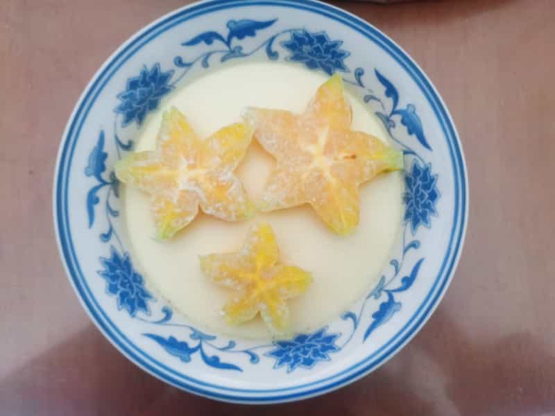 蛋奶燉楊桃