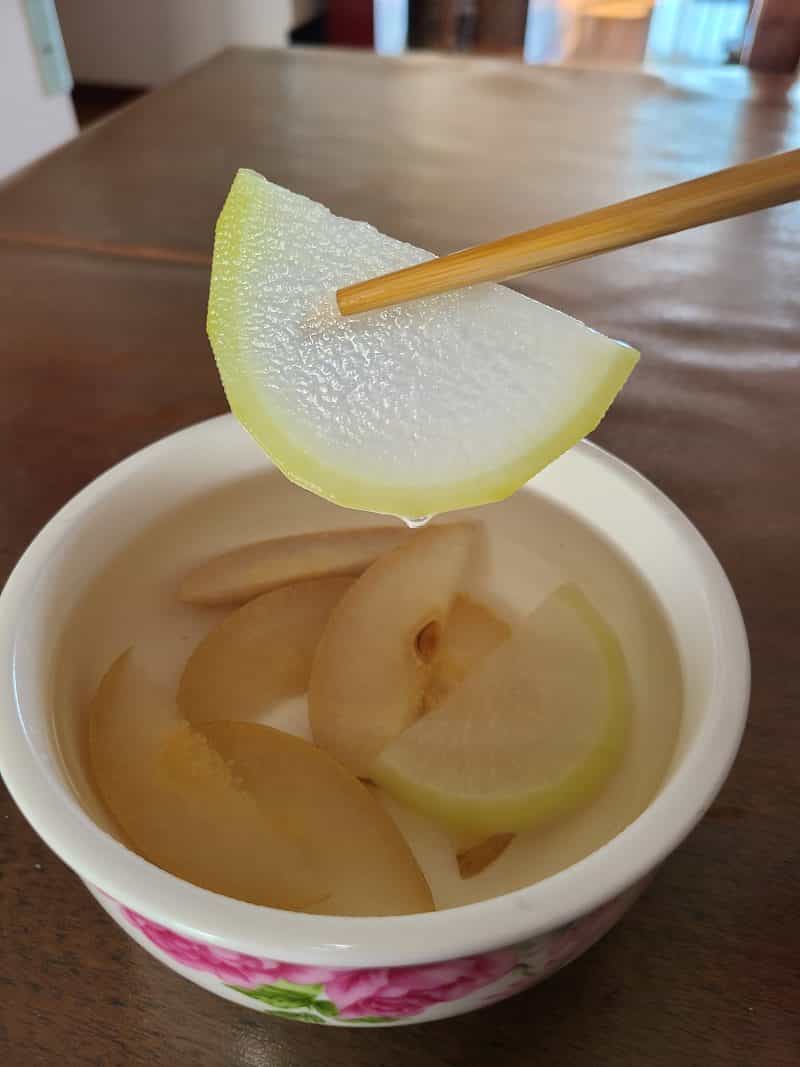 白蘿蔔雪梨水