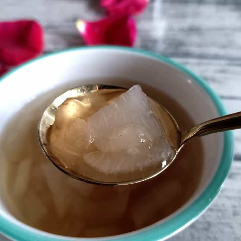 雪蓮子彩虹梨湯