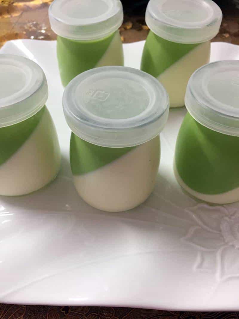 香草抹茶奶凍
