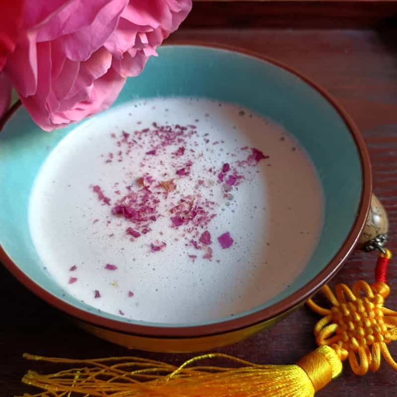 芍藥花豆漿