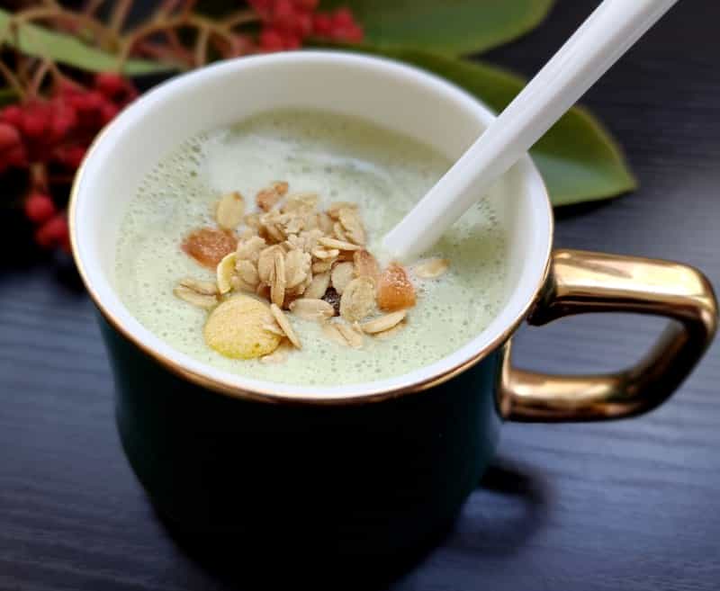 茼蒿芋頭豆漿