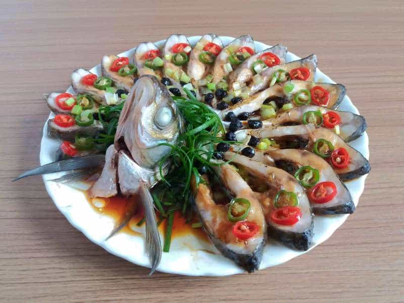 孔雀開屏魚