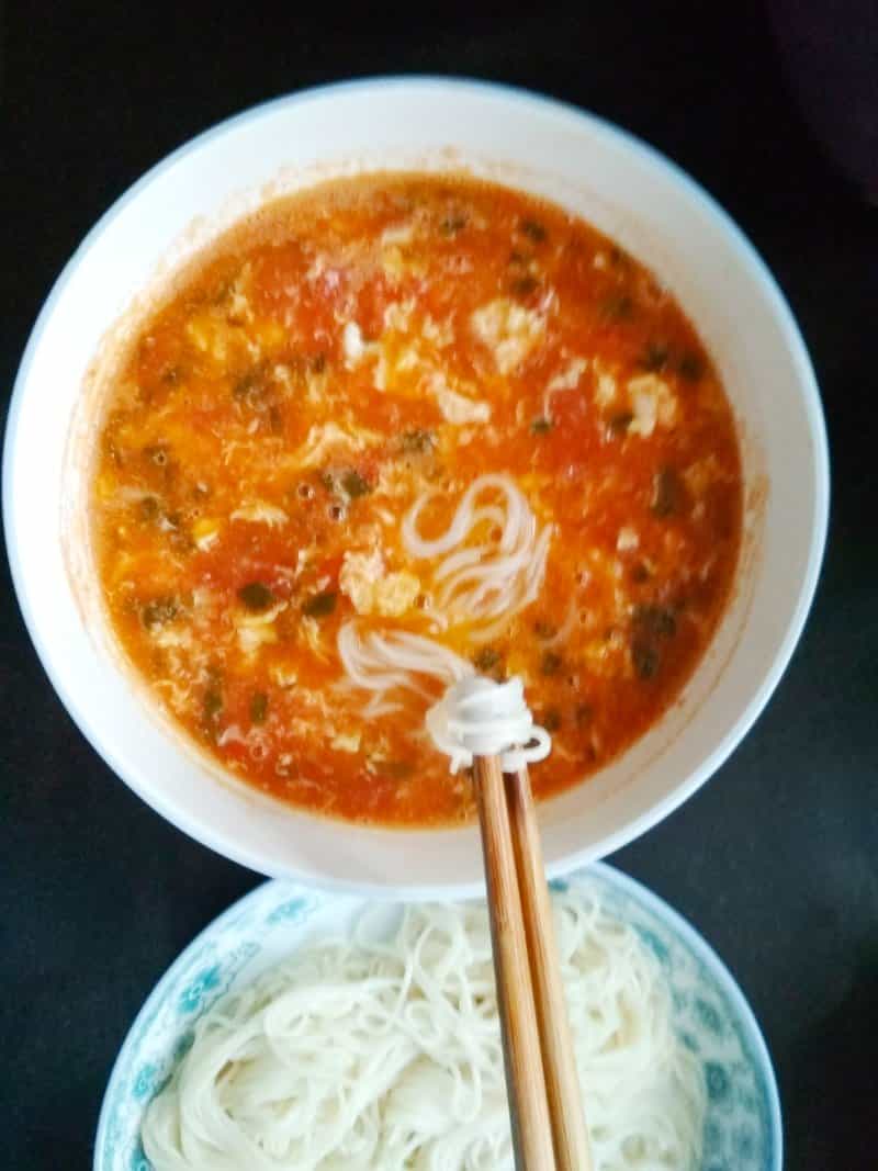 番茄雞蛋麵
