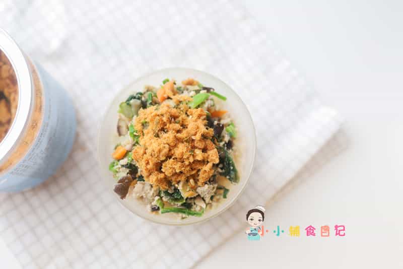 藜麥蔬菜肉末五倍粥