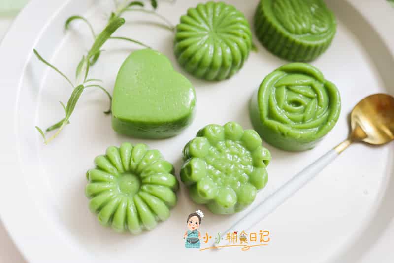 菠菜鷹嘴豆糕