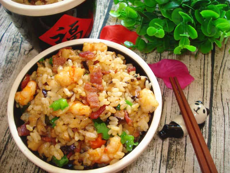香菇培根燜飯