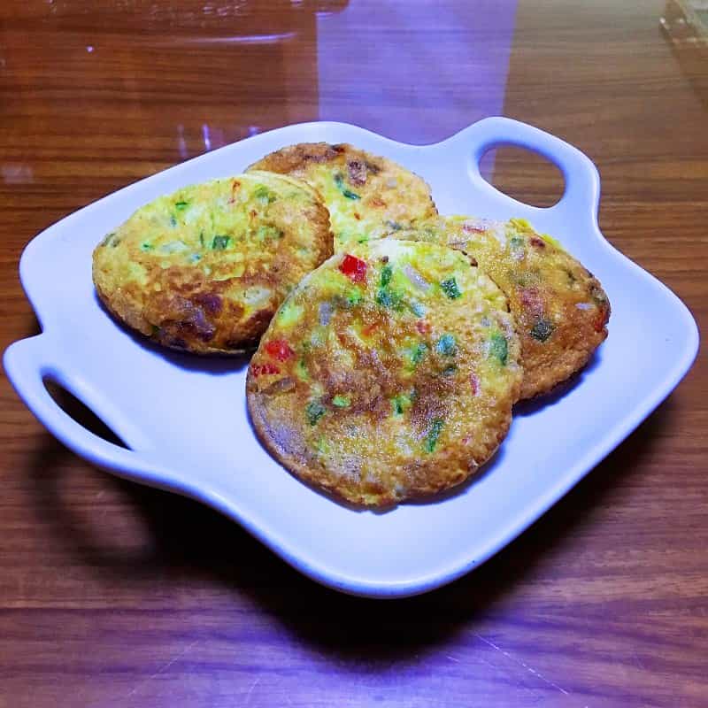 洋蔥雞蛋餅