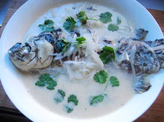 蘿蔔絲鯽魚湯
