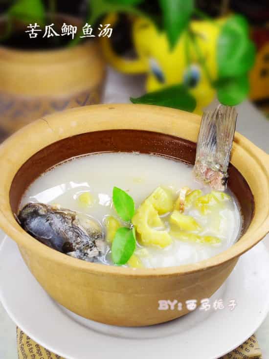 苦瓜鯽魚湯