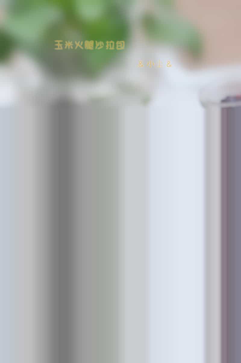 玉米火腿沙拉包
