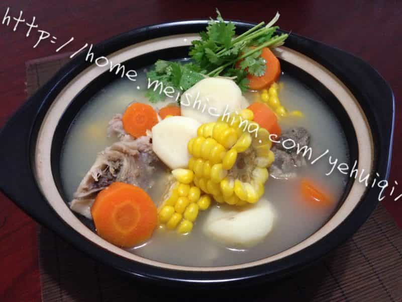 大骨玉米湯