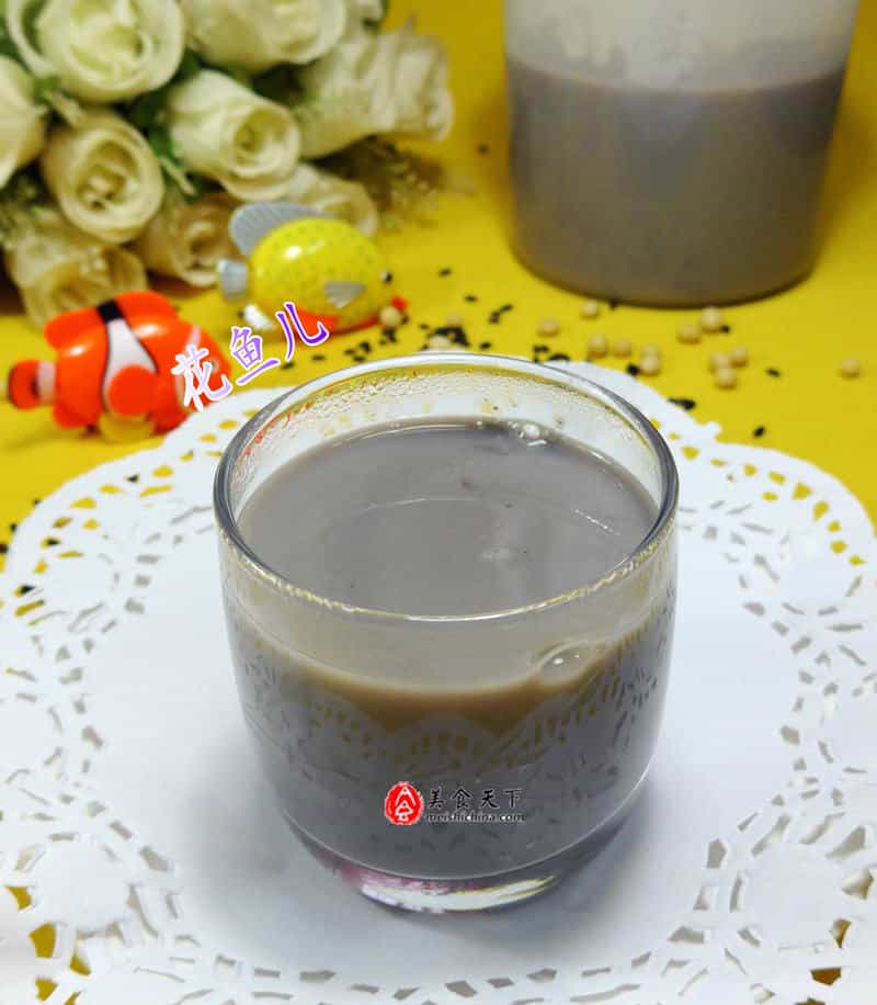 黑米豆漿