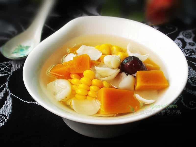 乾燥鮮百合南瓜湯