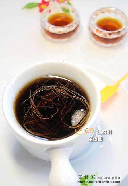 玉米鬚紅糖茶